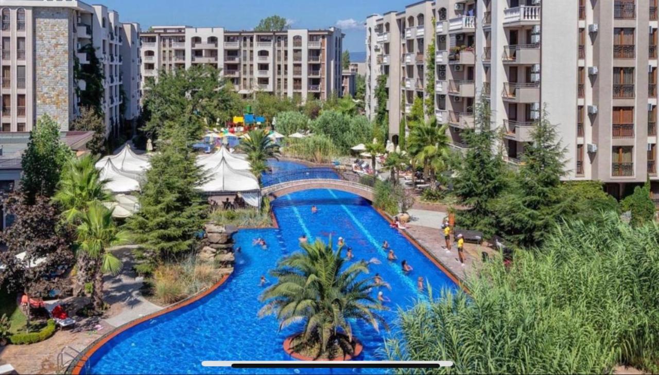 Wonderful Deluxe Appartement In Cascadas Family Resort Napospart Kültér fotó