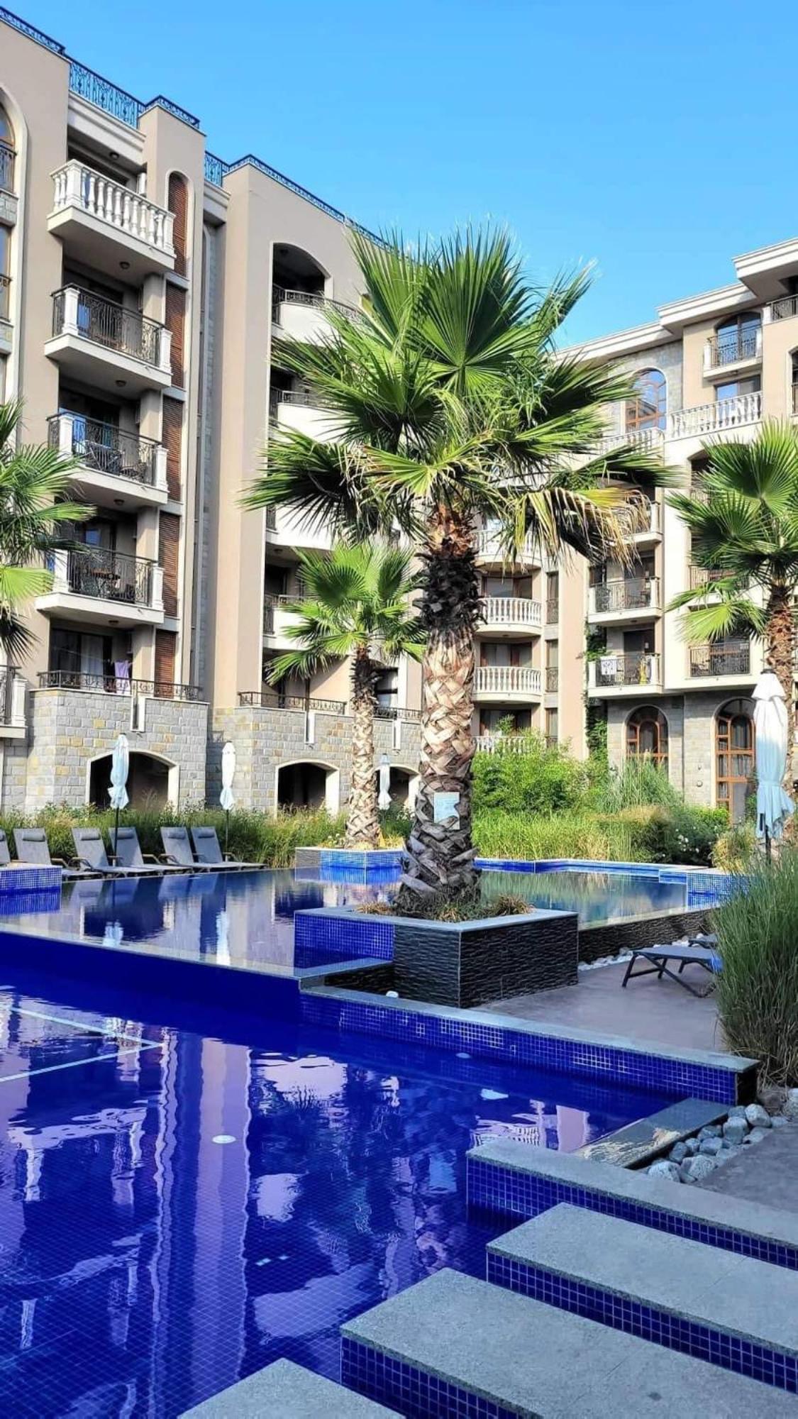 Wonderful Deluxe Appartement In Cascadas Family Resort Napospart Kültér fotó