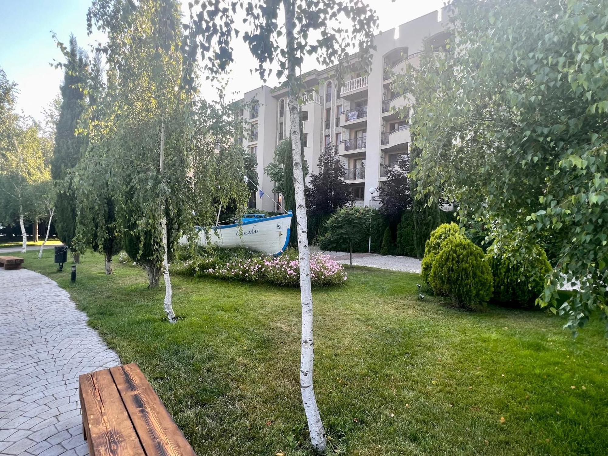 Wonderful Deluxe Appartement In Cascadas Family Resort Napospart Kültér fotó