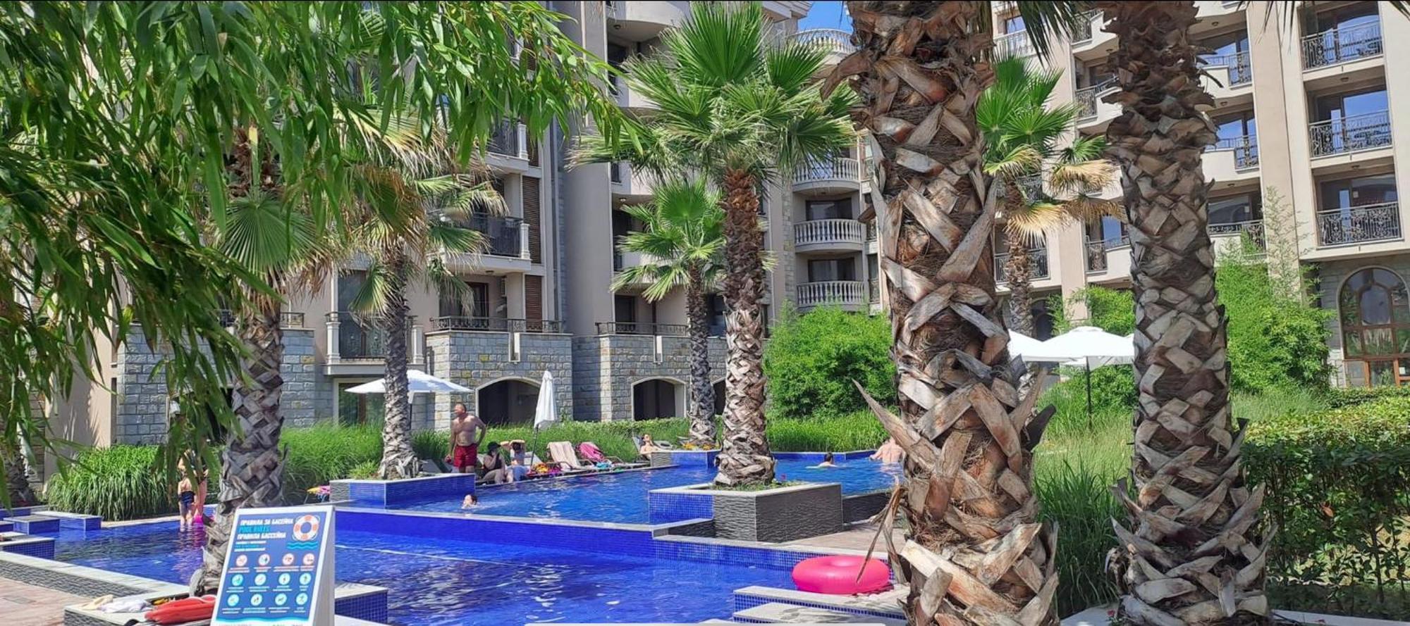 Wonderful Deluxe Appartement In Cascadas Family Resort Napospart Kültér fotó