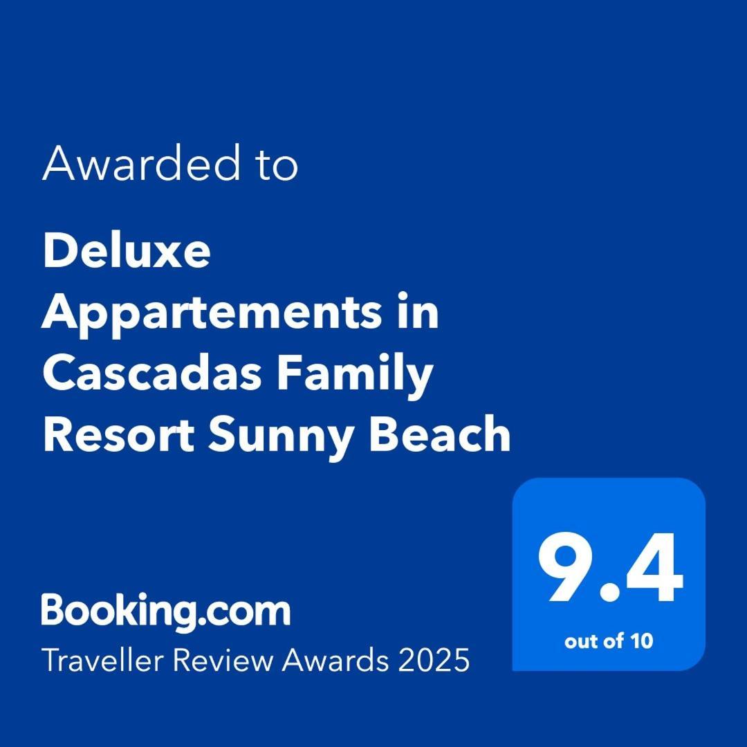 Wonderful Deluxe Appartement In Cascadas Family Resort Napospart Kültér fotó